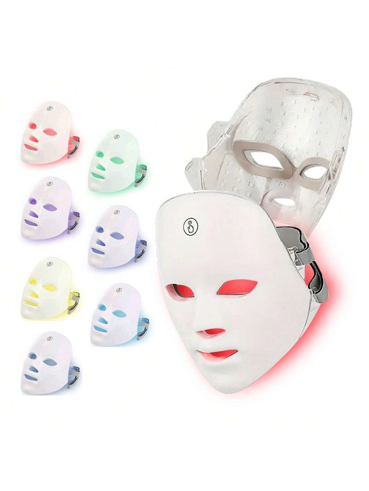 Máscara Facial LED 7 Colores – Rejuvenecimiento, Antiacné y Luminosidad Profesional